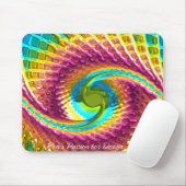 Fractal Glas 7 Muismat (Met muis)
