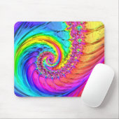 Fractal Glass 6 Mousepad Muismat (Met muis)