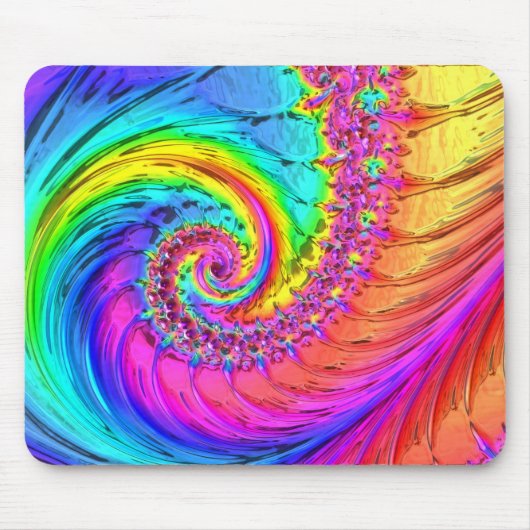 Fractal Glass 6 Mousepad Muismat (Voorkant)