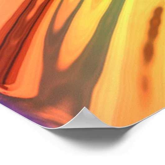 Fractal Glass 6 Poster (Hoek)