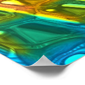 Fractal Glass 7 Poster (Hoek)