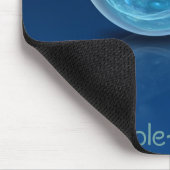 Fractal Glass Marble Muismat (Hoek)