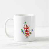 Fractal - Gombay Dancer Koffiemok (Links)