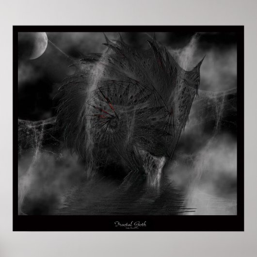 Fractal Gothic Poster (Voorkant)