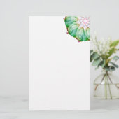 Fractal Green Briefpapier (Staand voorkant)