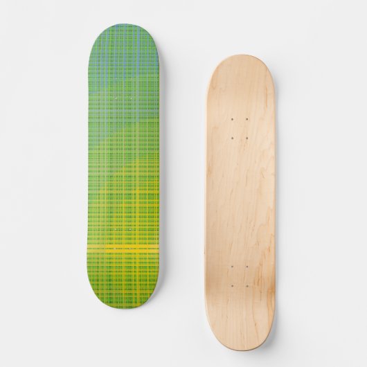 Fractal Grid 02 Persoonlijk Skateboard (Voorkant)