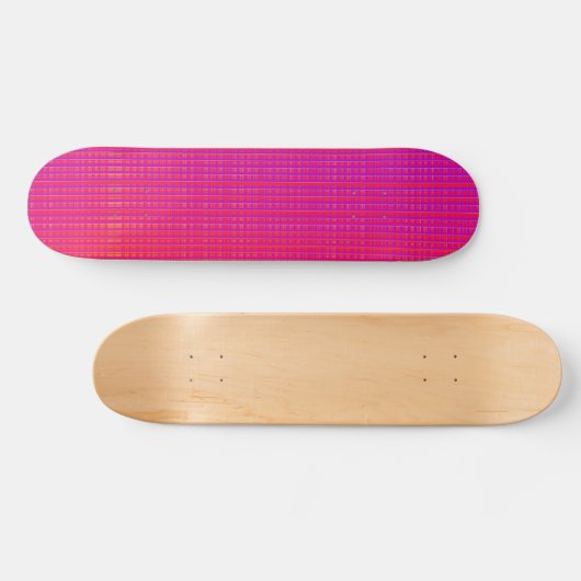 Fractal Grid Persoonlijk Skateboard (Horizontaal)