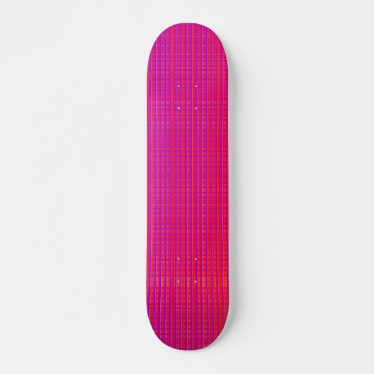 Fractal Grid Persoonlijk Skateboard (Voorkant)