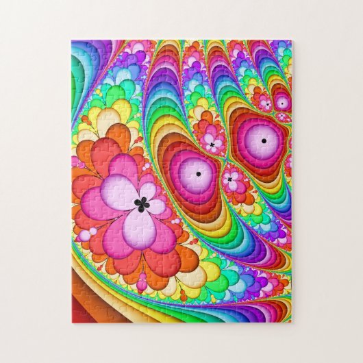 Fractal Groovy Trip Legpuzzel (Verticaal)