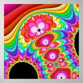 Fractal Groovy Trip Poster