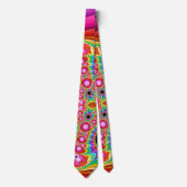 Fractal Groovy Trip Stropdas (Voorkant)