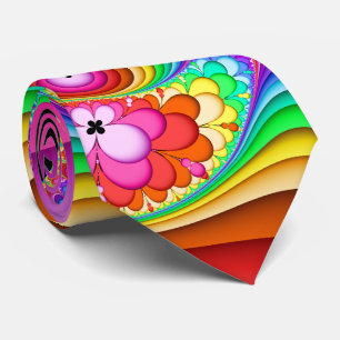 Fractal Groovy Trip Stropdas