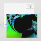 Fractal Heart Briefkaart (Voorkant / Achterkant)