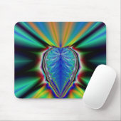 Fractal Heart Muismat (Met muis)