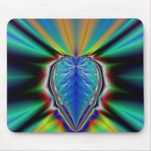 Fractal Heart Muismat