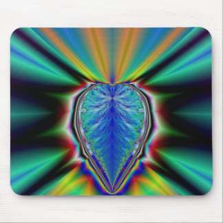 Fractal Heart Muismat