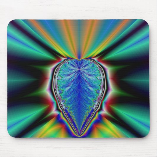 Fractal Heart Muismat (Voorkant)