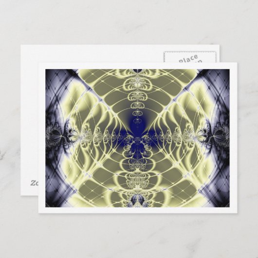 Fractal het Briefkaart van de Medebewoner (Voorkant / Achterkant)