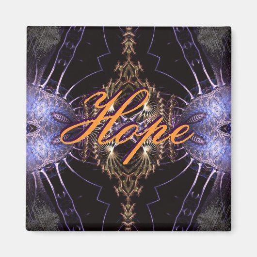 FRACTAL HOPE Magnet (Voorkant)