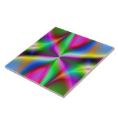 Fractal Hourglass Art Tegeltje (Zijkant)