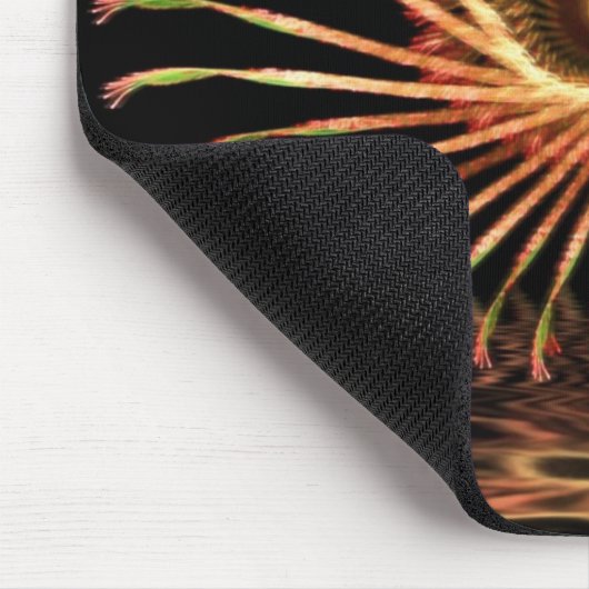 Fractal Houten Shell Spiraal Muismat (Hoek)