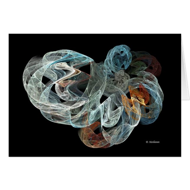 Fractal in Crystal (Voorkant Horizontaal)