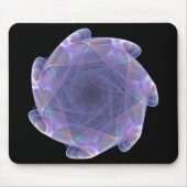 fractal in de paarse scalpcirkel muismat (Voorkant)