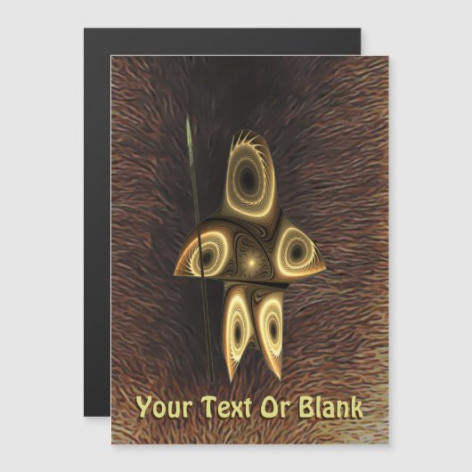 Fractal Inuit Hunter (Voorkant / Achterkant)