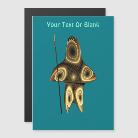 Fractal Inuit Hunter (Voorkant / Achterkant)