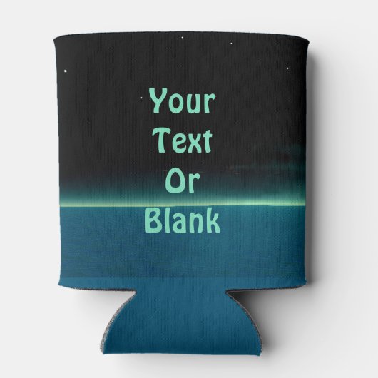 Fractal Inuit Hunter - Alaska Blikjeskoeler (Achterkant)