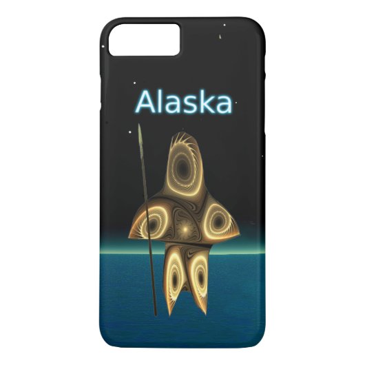 Fractal Inuit Hunter - Alaska Case-Mate iPhone Case (Achterkant)