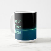 Fractal Inuit Hunter - Alaska Koffiemok (Voorkant links)