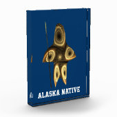 Fractal Inuit Hunter - Alaska Native Fotoblokken (Links)