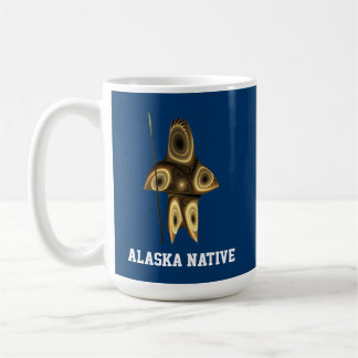 Fractal Inuit Hunter - Alaska Native Koffiemok