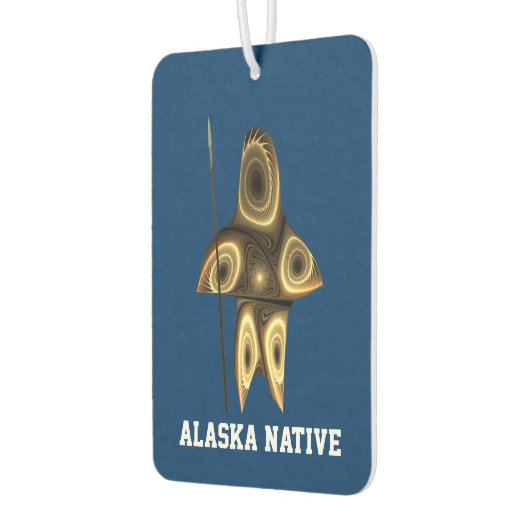 Fractal Inuit Hunter - Alaska Native Luchtverfrisser (Links)