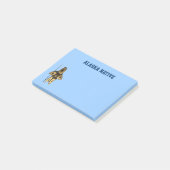 Fractal Inuit Hunter - Alaska Native Post-it® Notes (Schuin)