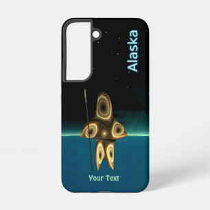 Fractal Inuit Hunter - Alaska OtterBox iPhone Case Samsung Galaxy Hoesje