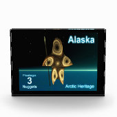 Fractal Inuit Hunter - Alaska Postage Fotoblokken (Voorkant)
