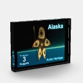 Fractal Inuit Hunter - Alaska Postage Fotoblokken (Links)
