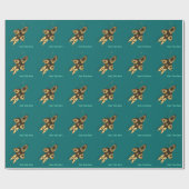 Fractal Inuit Hunter Cadeaupapier (Vlak)