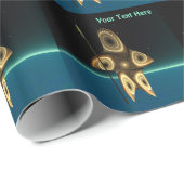 Fractal Inuit Hunter Cadeaupapier (Rol Hoek)