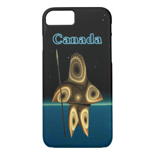 Fractal Inuit Hunter - Canada Case-Mate iPhone Case