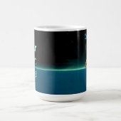 Fractal Inuit Hunter - Canada Koffiemok (Center)