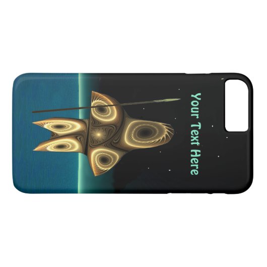 Fractal Inuit Hunter Case-Mate iPhone Case (Achterkant (Horizontaal))
