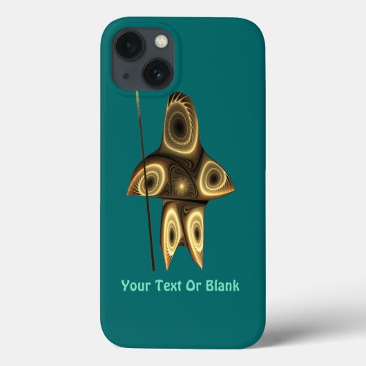 Fractal Inuit Hunter Case-Mate iPhone Case (Achterkant)