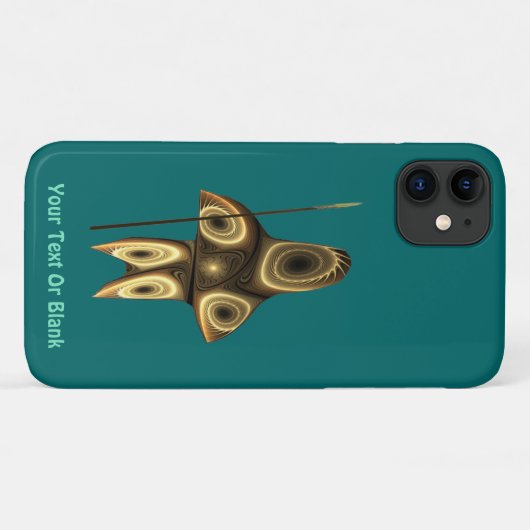 Fractal Inuit Hunter Case-Mate iPhone Case (Achterkant (horizontaal))
