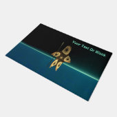 Fractal Inuit Hunter Deurmat (Schuin)