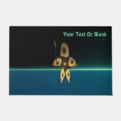 Fractal Inuit Hunter Deurmat (Voorkant)