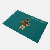 Fractal Inuit Hunter Deurmat (Schuin)