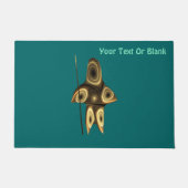 Fractal Inuit Hunter Deurmat (Voorkant)